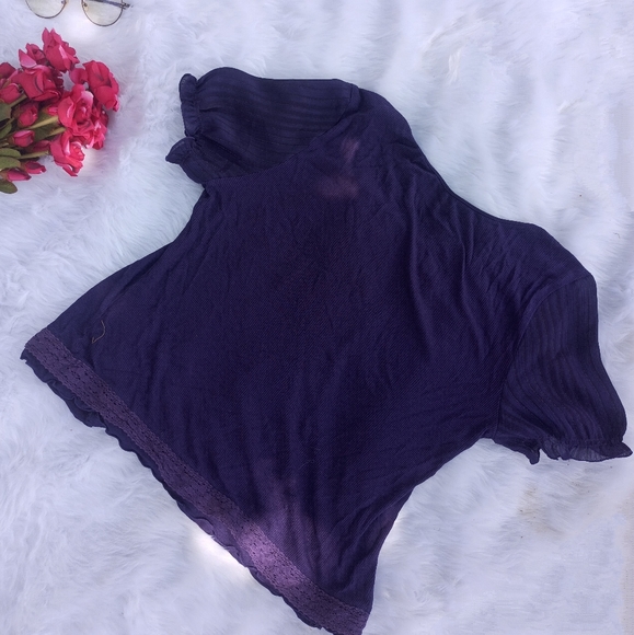 Purple summer top - Picture 4 of 4